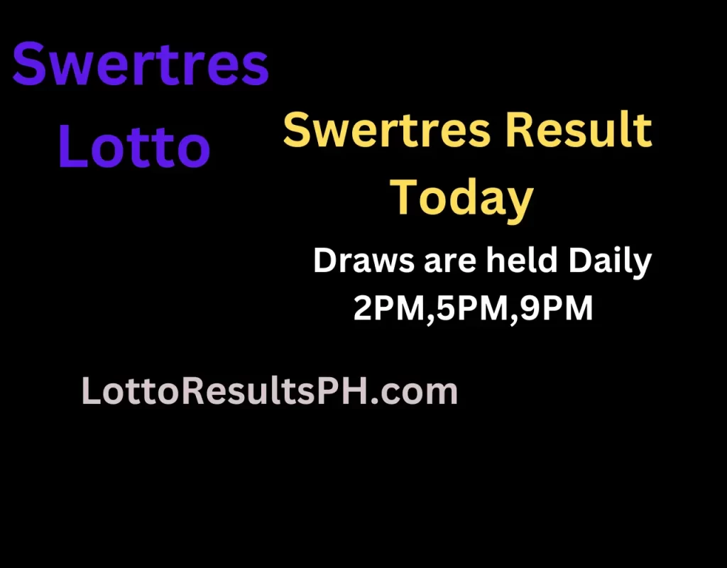 Swertres result today
