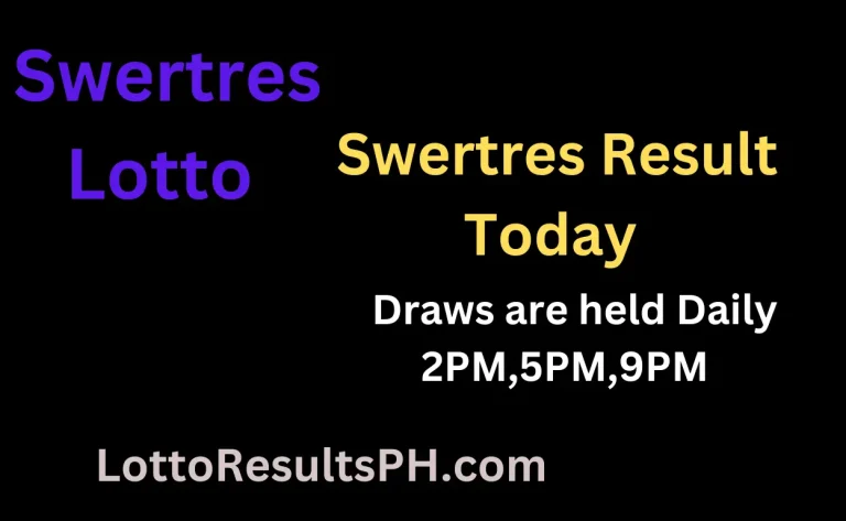 Swertres Result Today Friday December 29, 2023