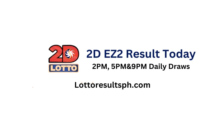 EZ2 Result Today, Monday, May 13, 2024