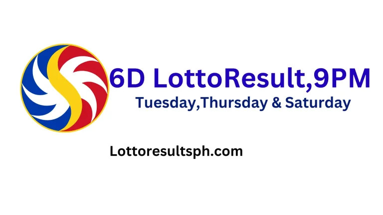 6D Lotto Result Saturday, March 23, 2024